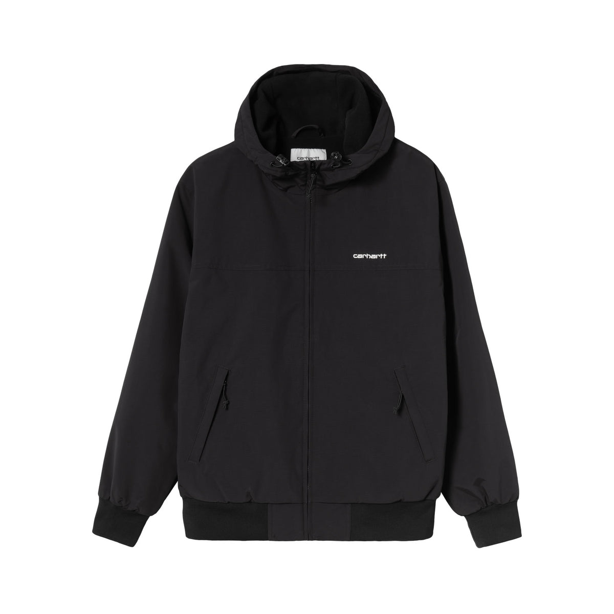 Carhartt WIP Hooded Sail Jacket Black White