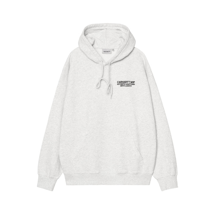 Carhartt WIP Hooded Sean Hamilton Sweatshirt Ash Heather