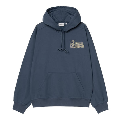 Carhartt WIP Hooded Stargazer Sweatshirt Dusky Blue Yellow
