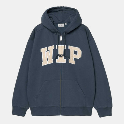 Carhartt WIP Hooded WIP Sweat Jacket Dusky Blue