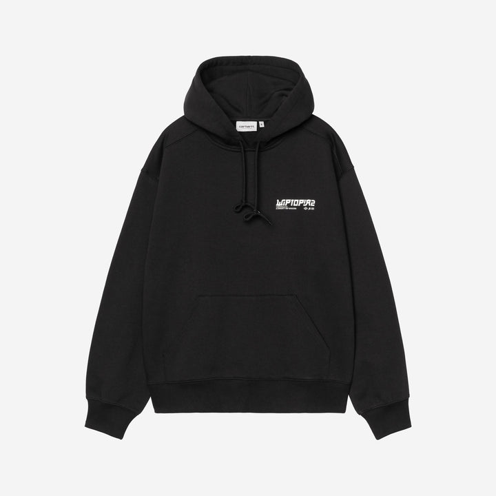 Carhartt WIP Hooded Wiptopia II Sweat Black