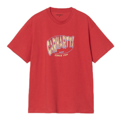 Carhartt WIP Hot Script T-Shirt Cherry