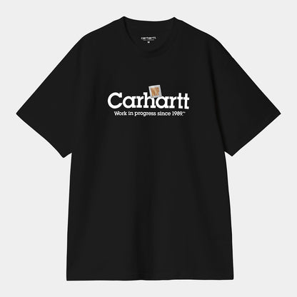 Carhartt WIP Label Script T-Shirt Black