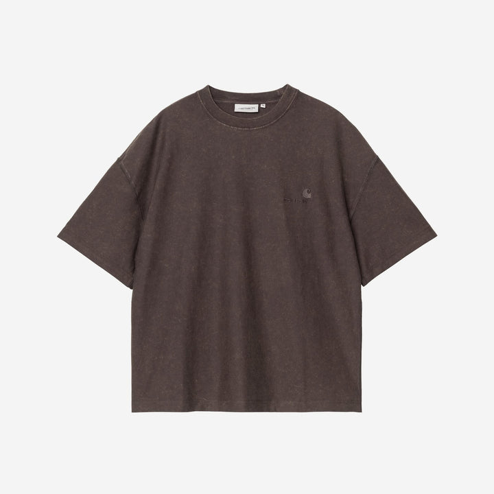 Carhartt WIP Lambert T-Shirt Tobacco, Moon wash