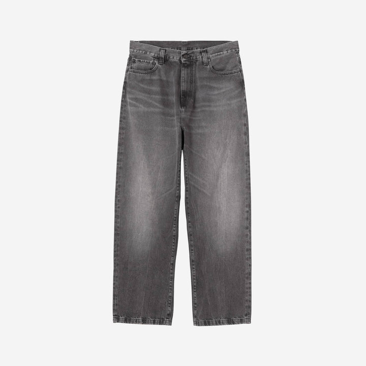 Carhartt WIP Landon Pant 'Robertson' Black Marble Used Wash