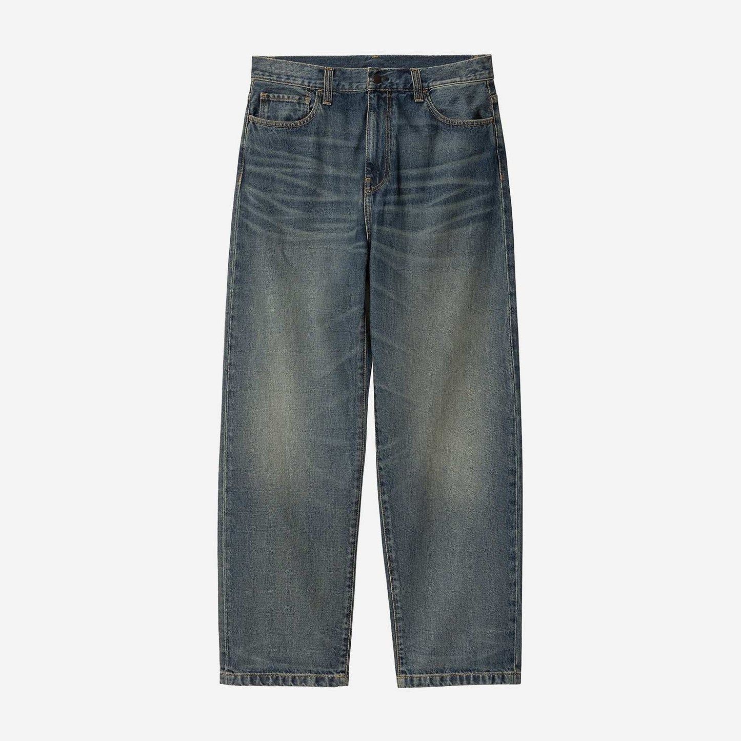 Carhartt WIP Landon Pant 'Smith' Blue Worn Used Wash