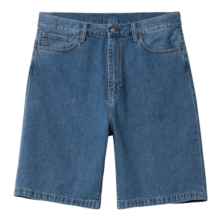 Carhartt WIP Landon Short 'Robertson' Blue Heavy Stone Washed