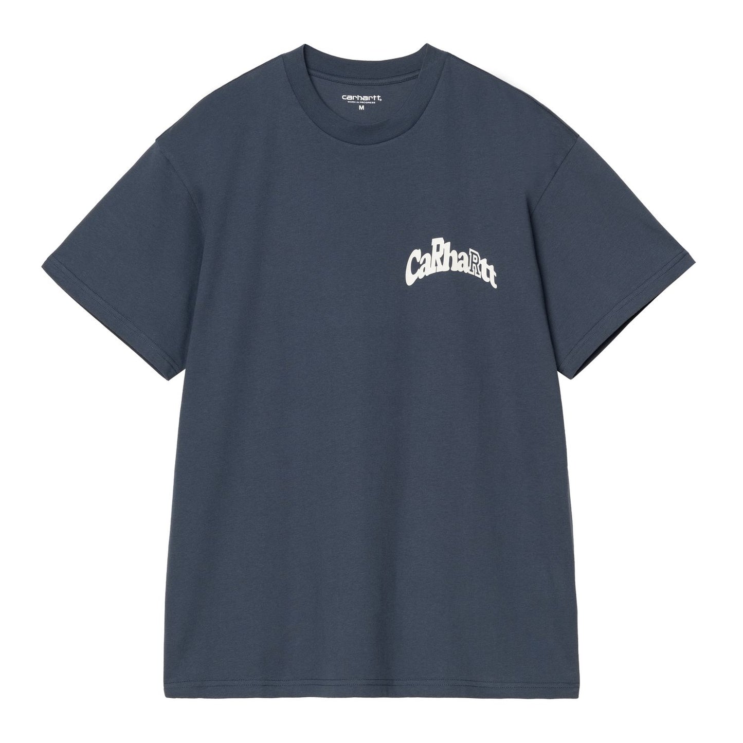 Carhartt WIP Logo T-Shirt Dusky Blue
