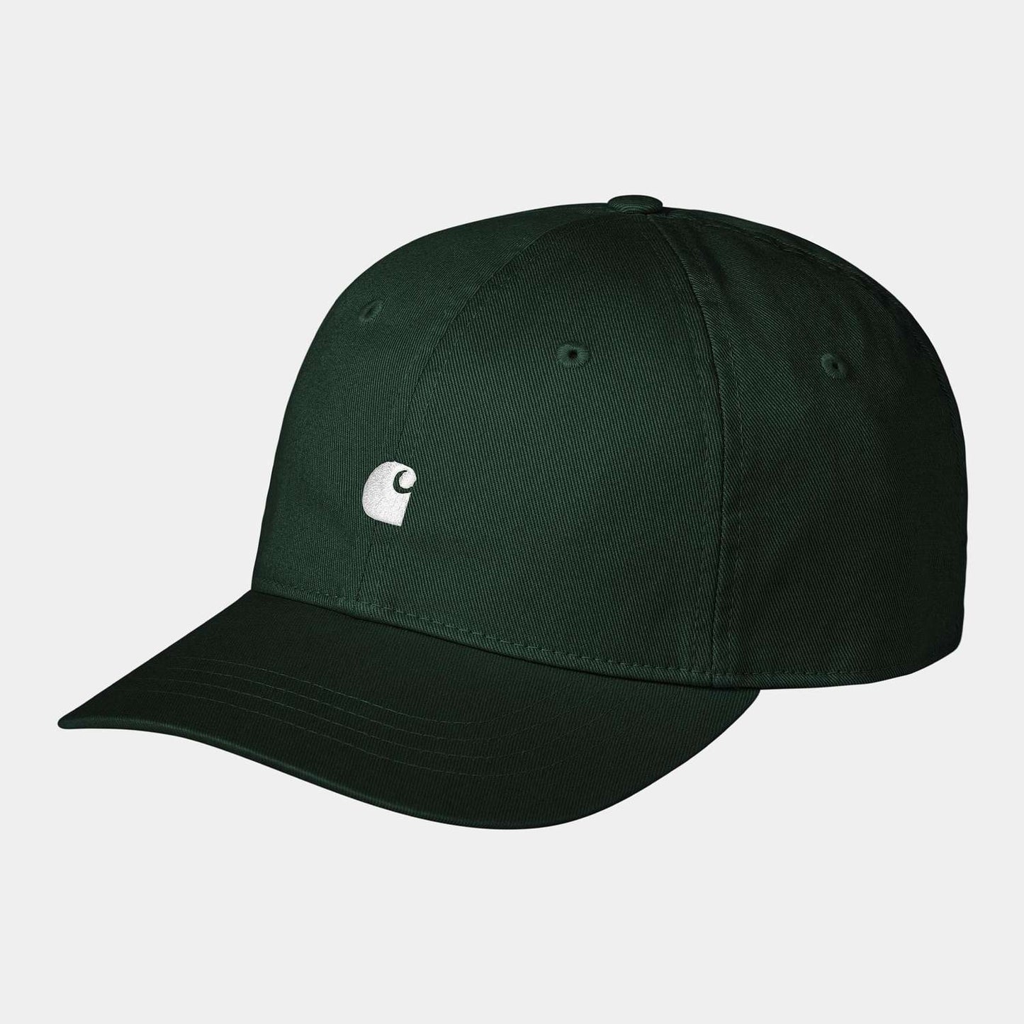 Carhartt WIP Madison Logo Cap Conifer White