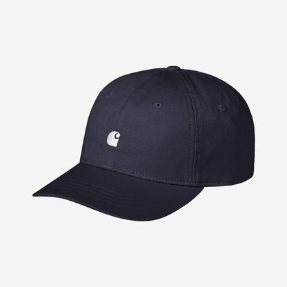 Carhartt WIP Madison Logo Cap Dark Navy White