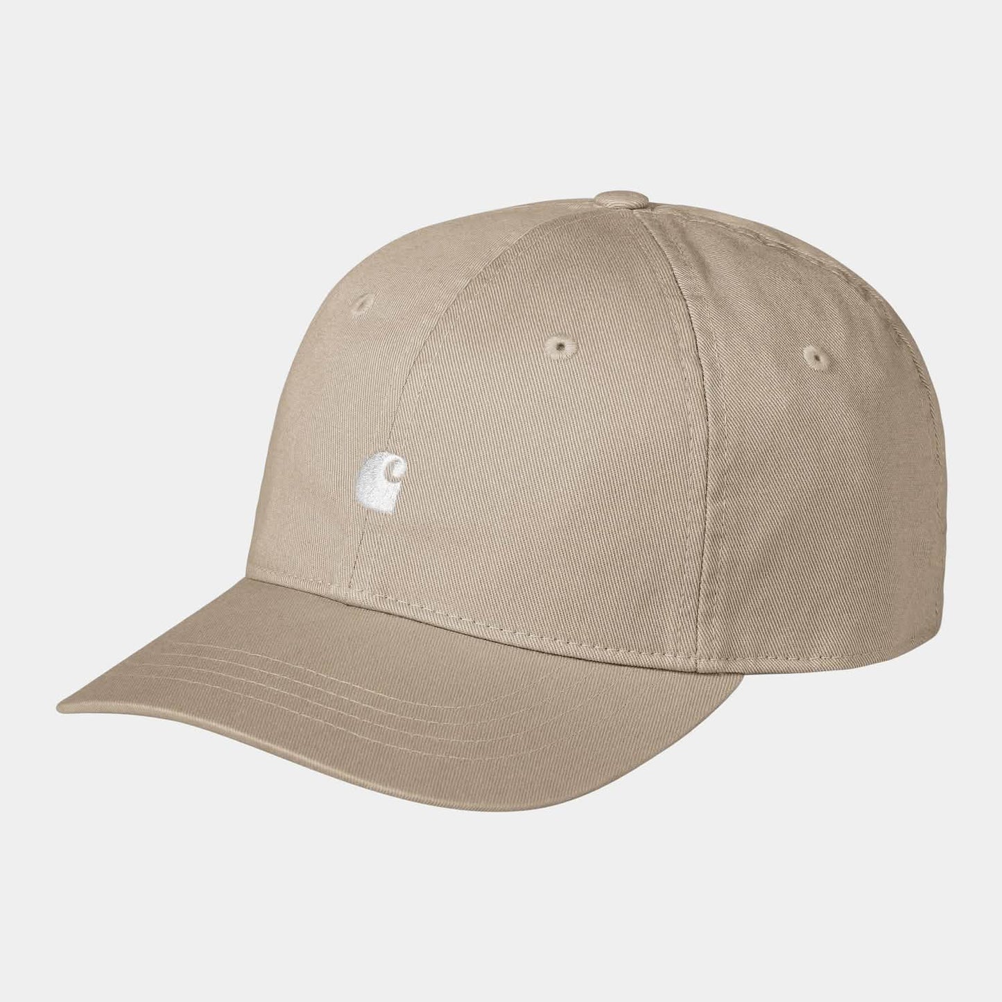 Carhartt WIP Madison Logo Cap Fleur De Sel Wax