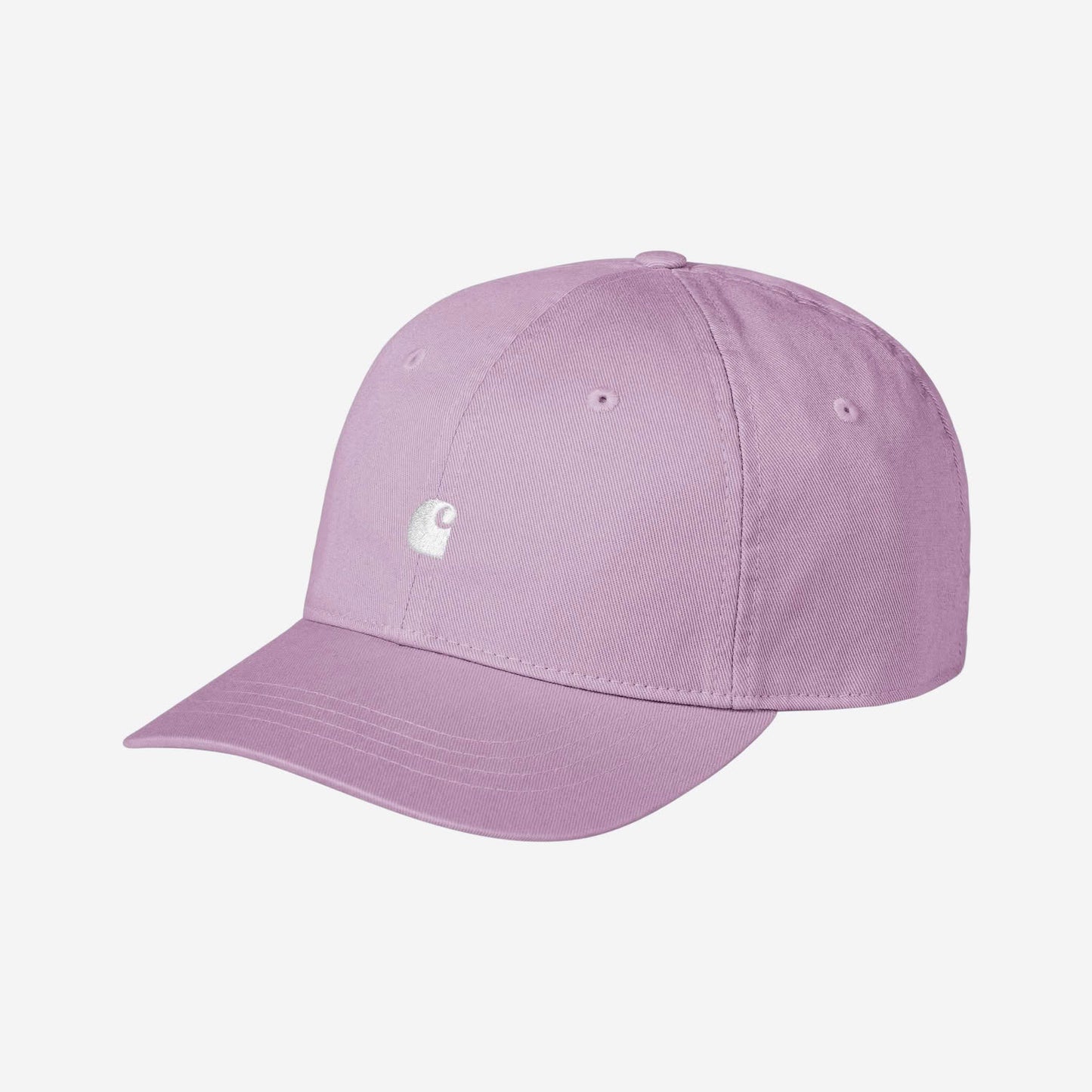 Carhartt WIP Madison Logo Cap Gentle Purple White