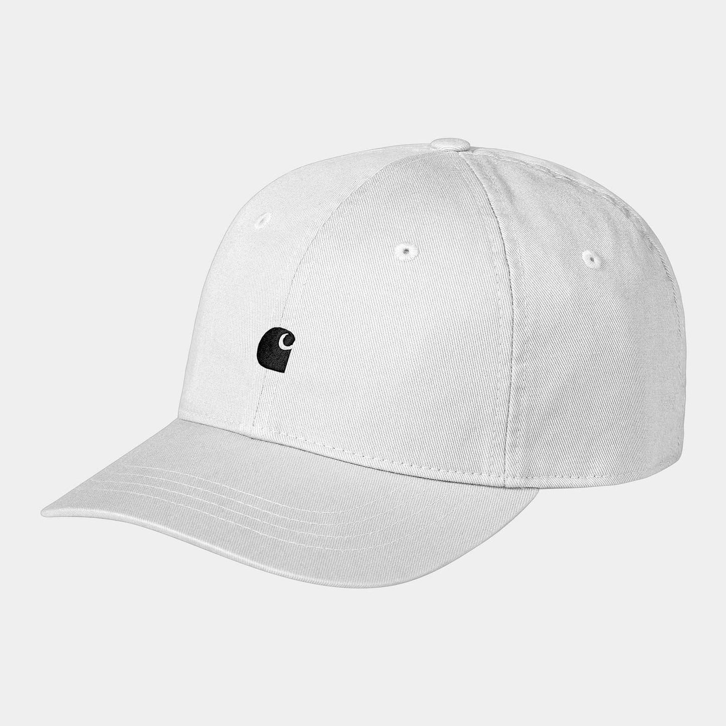 Carhartt WIP Madison Logo Cap White Black