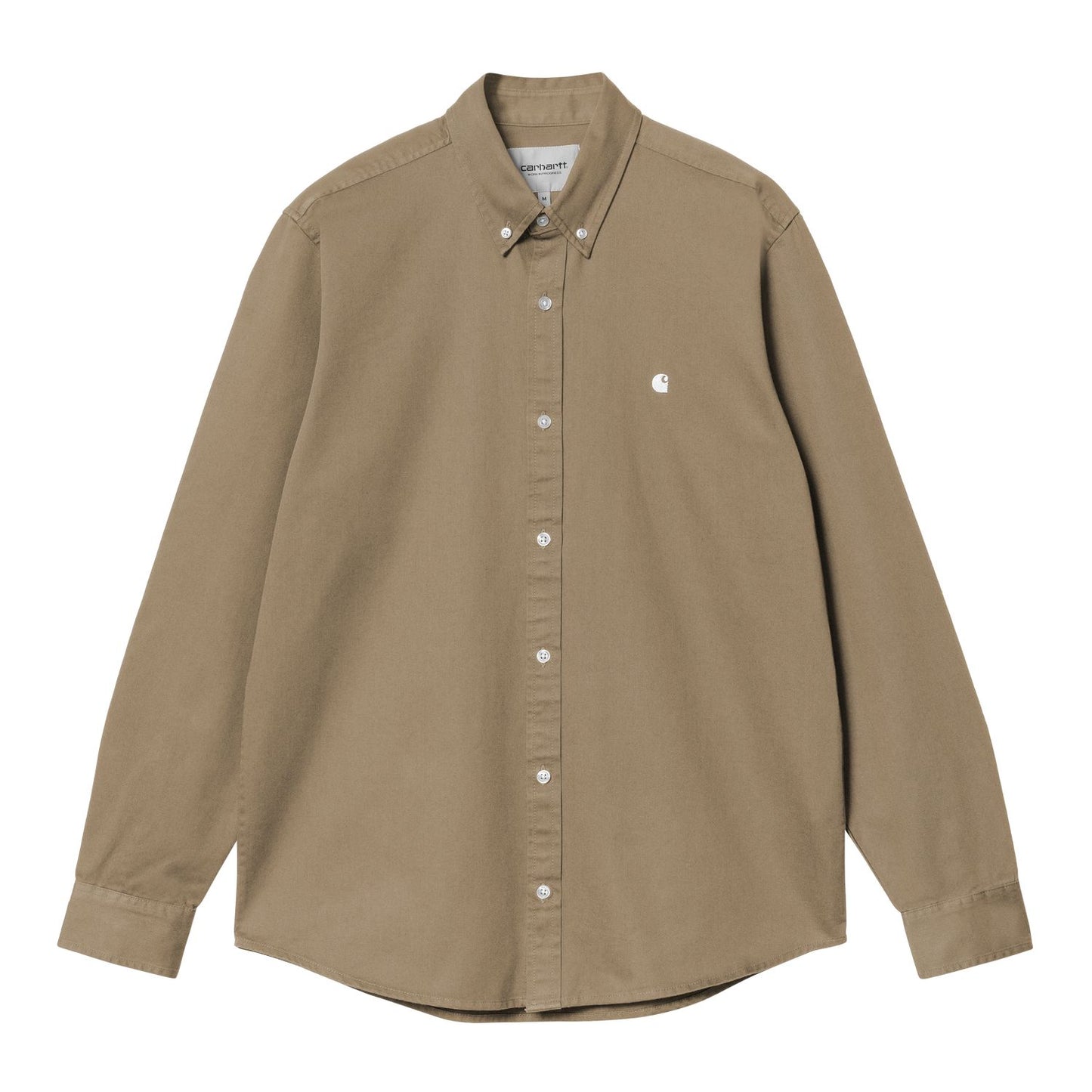 Carhartt WIP Madison Shirt Leather White