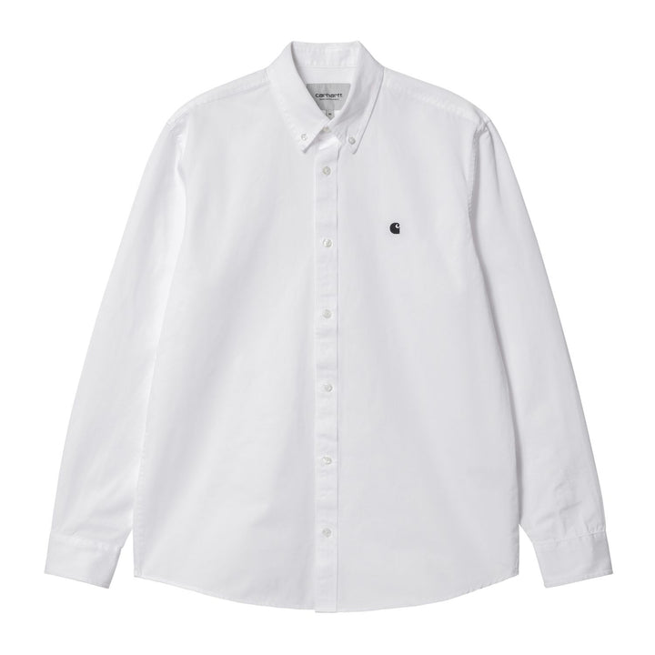 Carhartt WIP Madison Shirt White Black