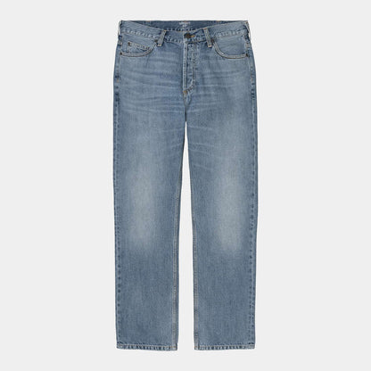 Carhartt WIP Marlow Pant 'Edgewood' Blue Worn Bleached