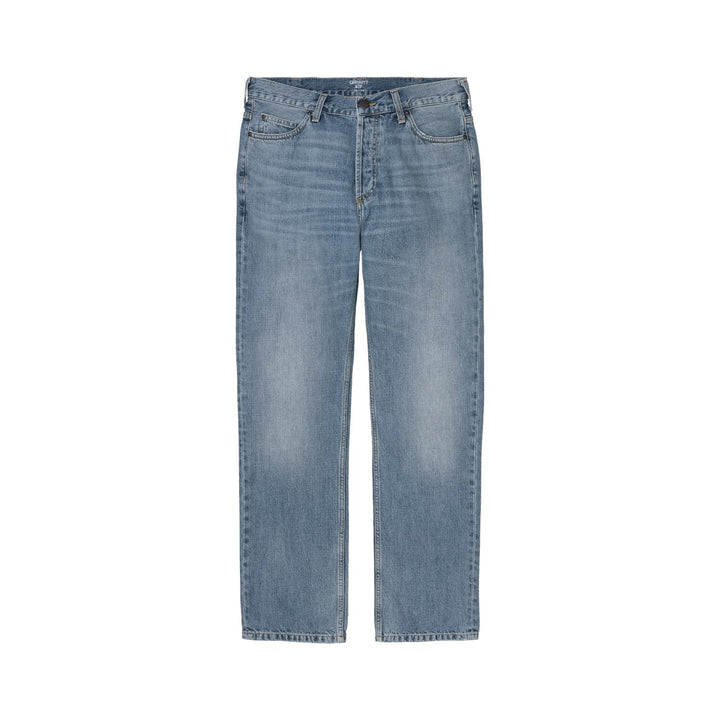 Carhartt WIP Marlow Pant 'Edgewood' Blue Worn Bleached