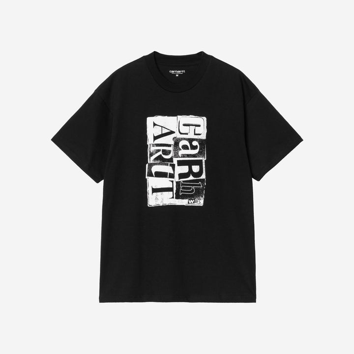Carhartt WIP Moving Letterpress T-Shirt Black
