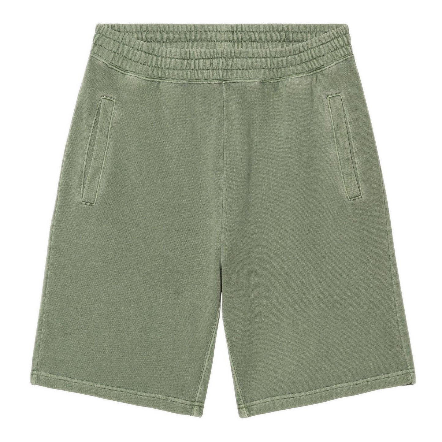 Carhartt WIP Nelson Sweat Short Park (garment dyed)