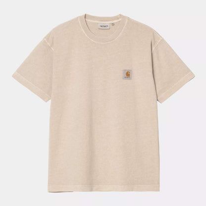 Carhartt WIP Nelson T-Shirt Fleur De Sel (garment dyed)