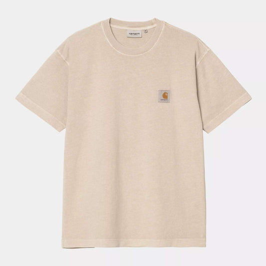 Carhartt WIP Nelson T-Shirt Fleur De Sel (garment dyed)