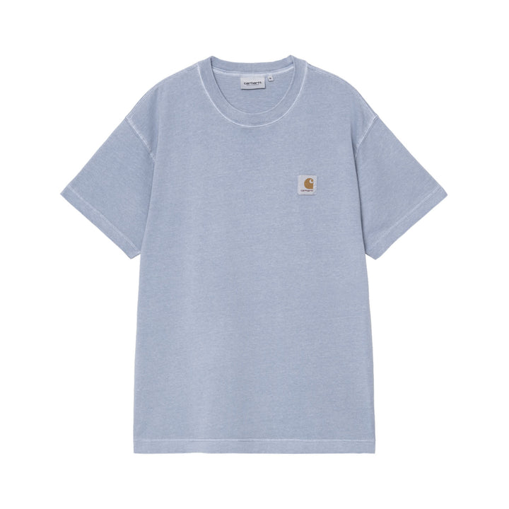 Carhartt WIP Nelson T-Shirt Gentle Blue (garment dyed)