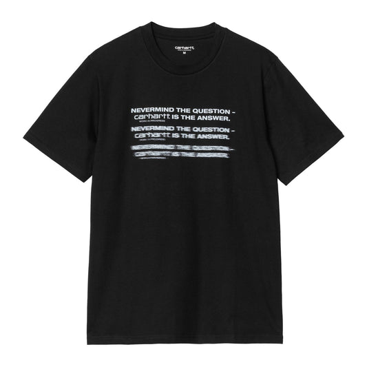 Carhartt WIP Nevermind T-Shirt Black White