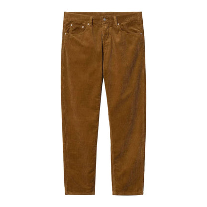 Carhartt WIP Newel Pant 'Coventry' Deep H Brown Rinsed