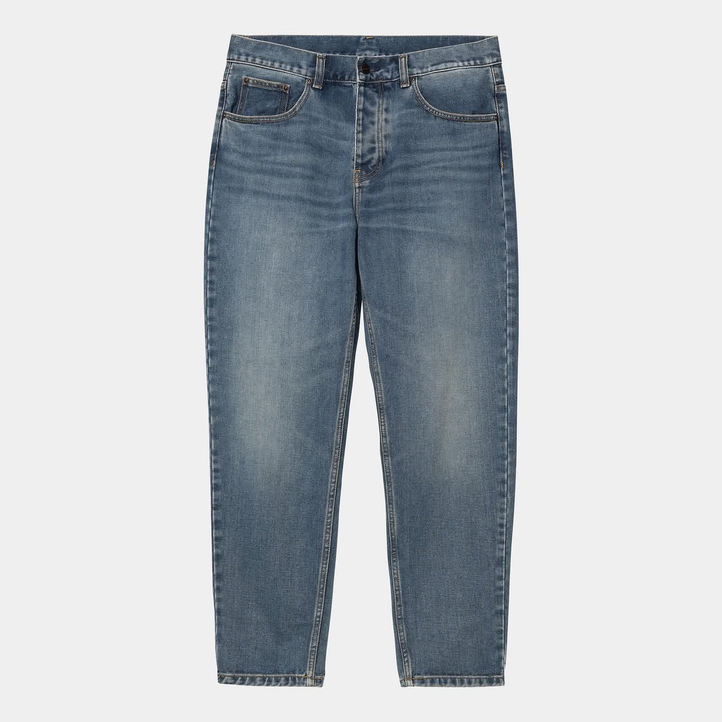 Carhartt WIP Newel Pant 'Maitland' Blue Dark Used Wash