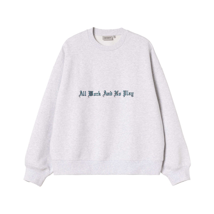 Carhartt WIP No Play Sweatshirt Ash Heather