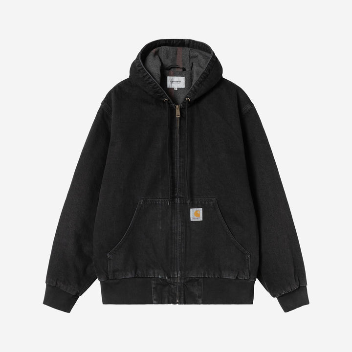 Carhartt WIP OG Active Jacket 'Smith' (Winter) Black, Stone Washed