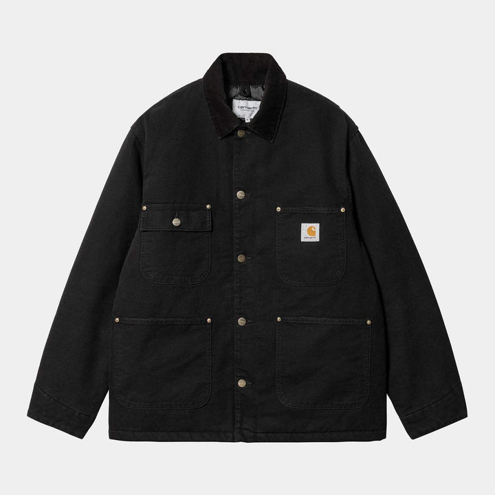 Carhartt WIP OG Chore Coat 'Dearborn' Black