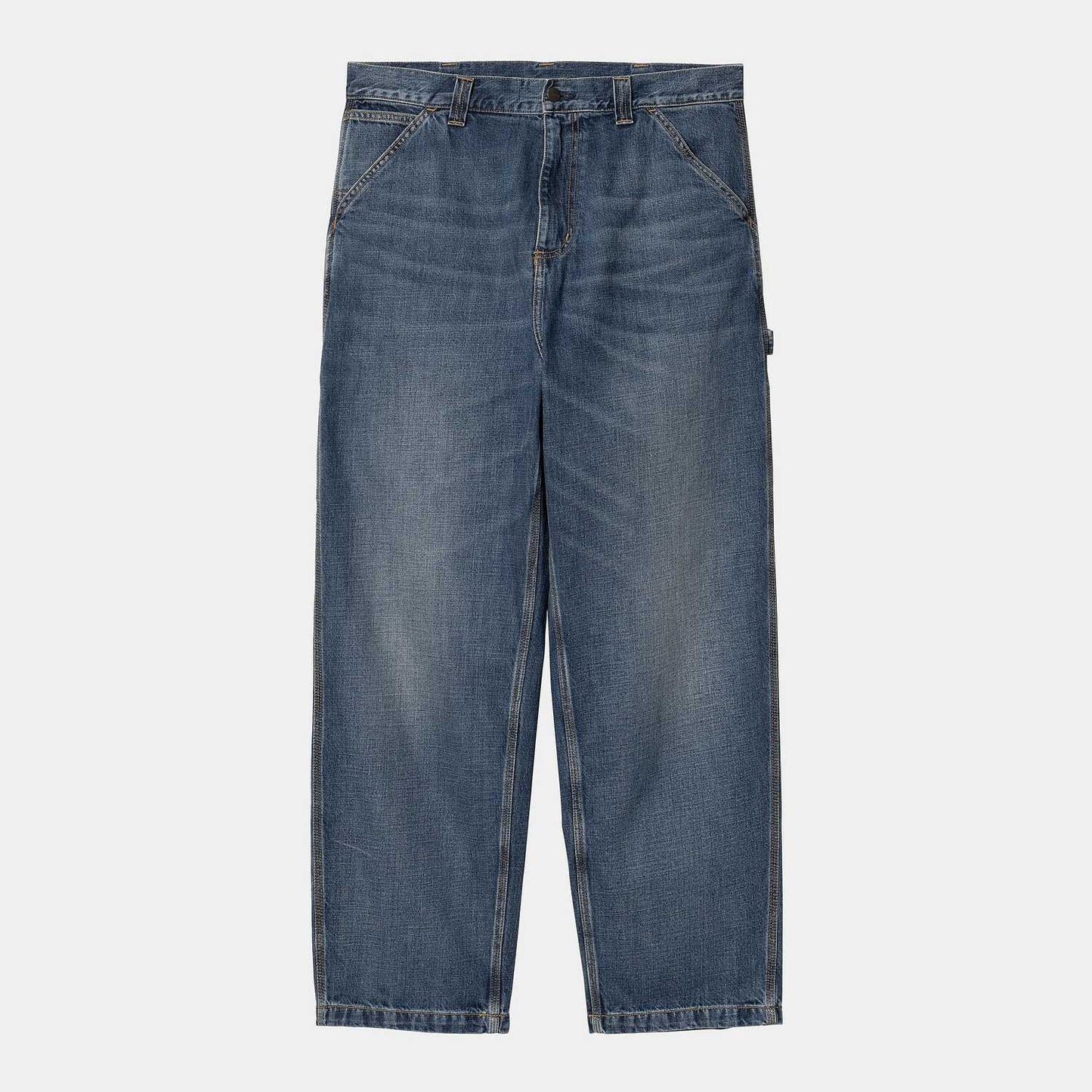 Carhartt WIP OG Single Knee Pant 'Camano' Blue Dark Used Wash