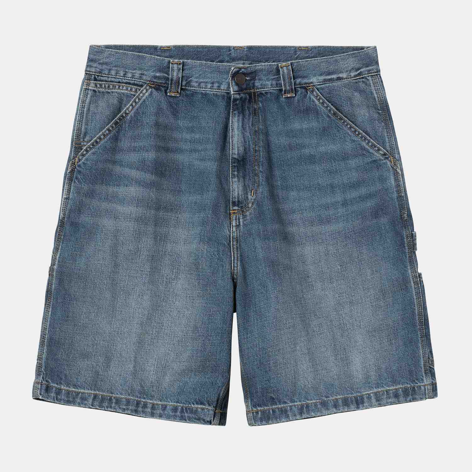 デニム・ジーパン CARHARTT OG SINGLE KNEE SHORT CAMANO 5SA386 Carhartt WIP OG Single Knee Short 'Camano' – Wannabe Skate Shop