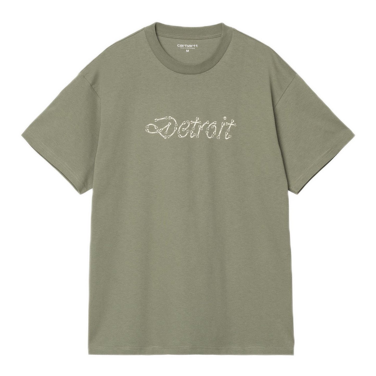 Carhartt WIP Peace And Work T-Shirt Dollar Green Natural