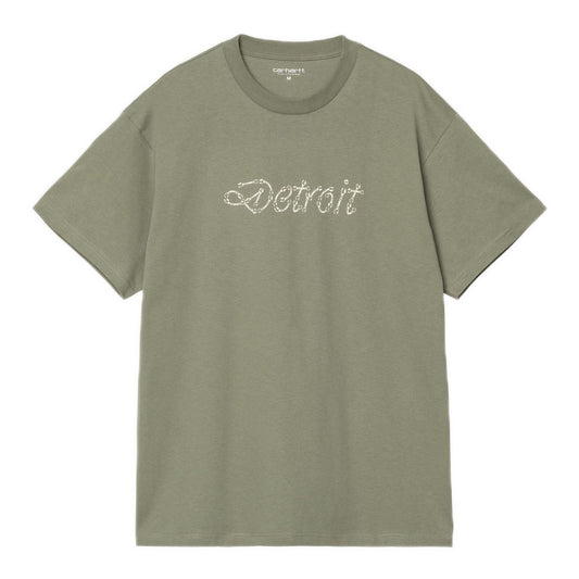 Carhartt WIP Peace And Work T-Shirt Dollar Green Natural