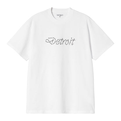 Carhartt WIP Peace And Work T-Shirt White Black