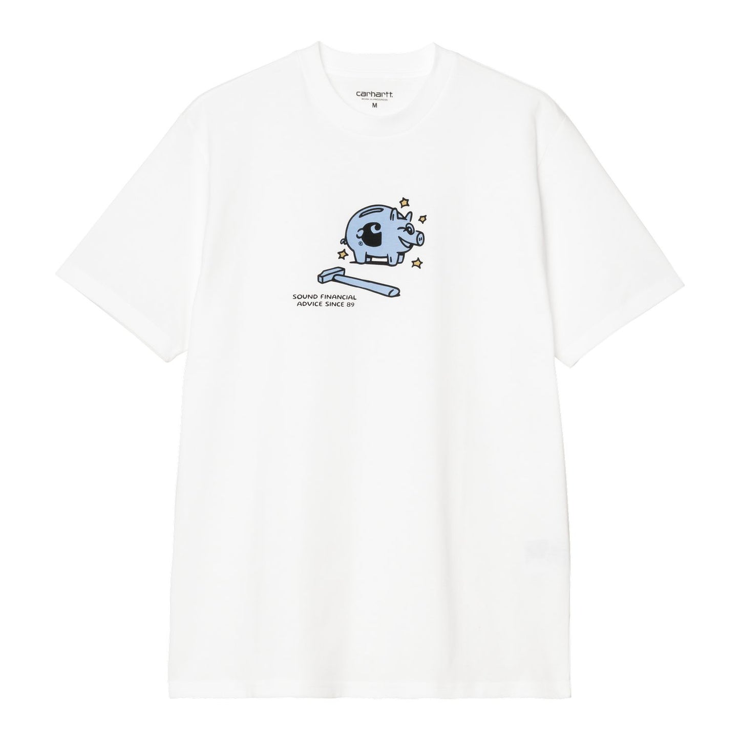 Carhartt WIP Piggybank T-Shirt White