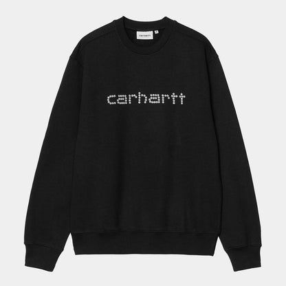 Carhartt WIP Rivet Script Sweat Black