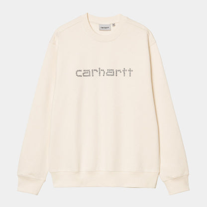Carhartt WIP Rivet Script Sweat Natural