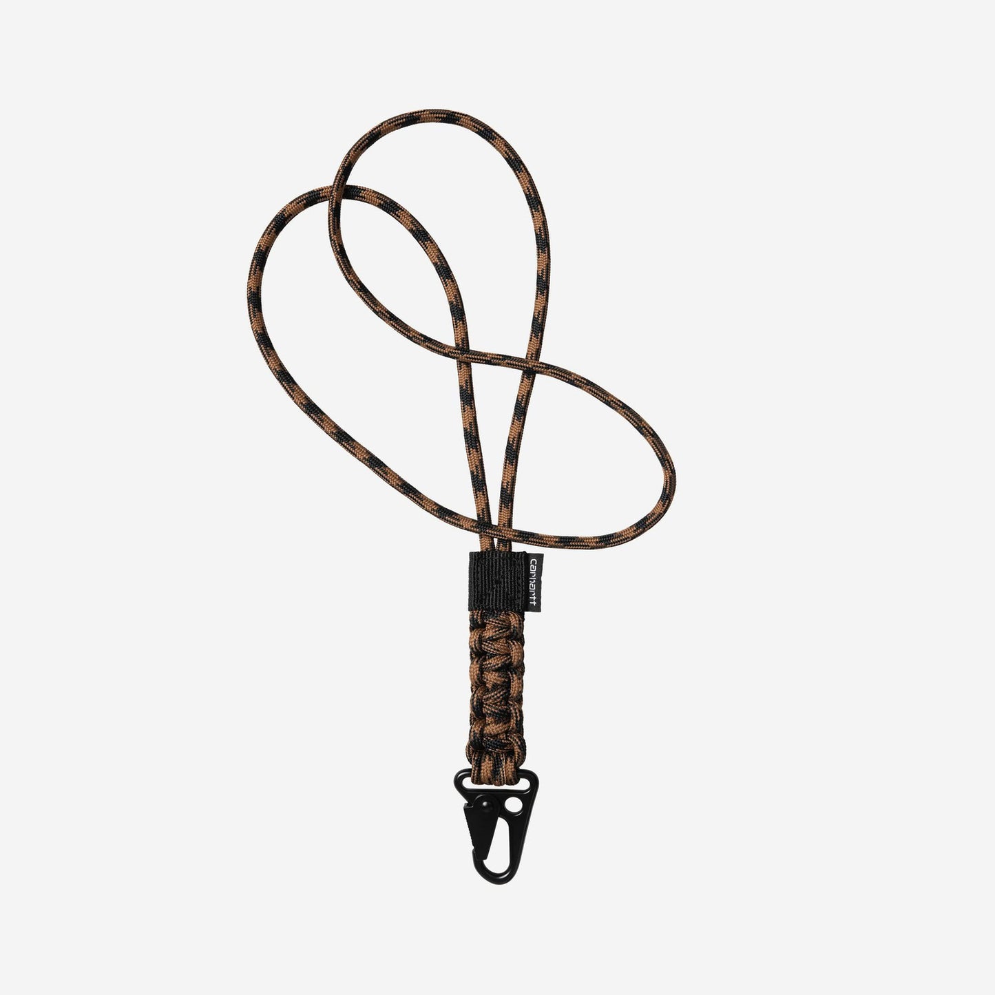 Carhartt WIP Rope Keychain Hamilton Brown Black