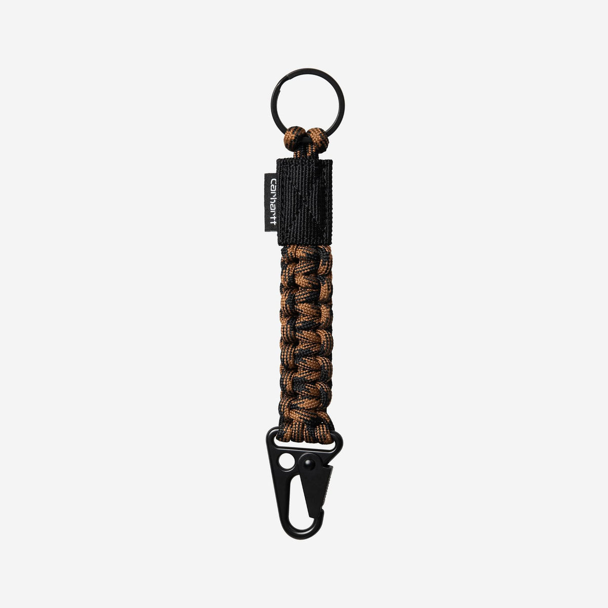 Carhartt WIP Rope Keyholder Hamilton Brown Black
