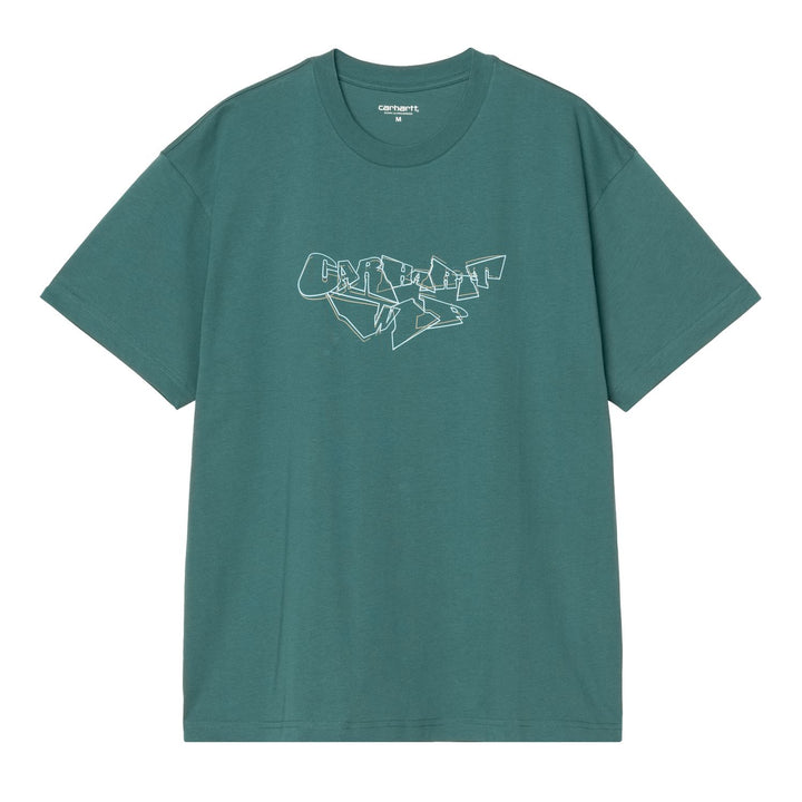 Carhartt WIP Screwed Up Script T-Shirt Rainforest