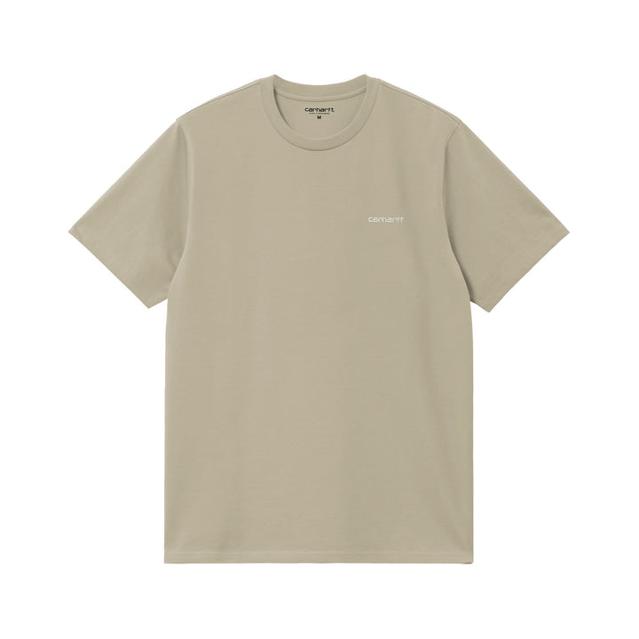 Carhartt WIP Script Embroidery T-Shirt Barchan White