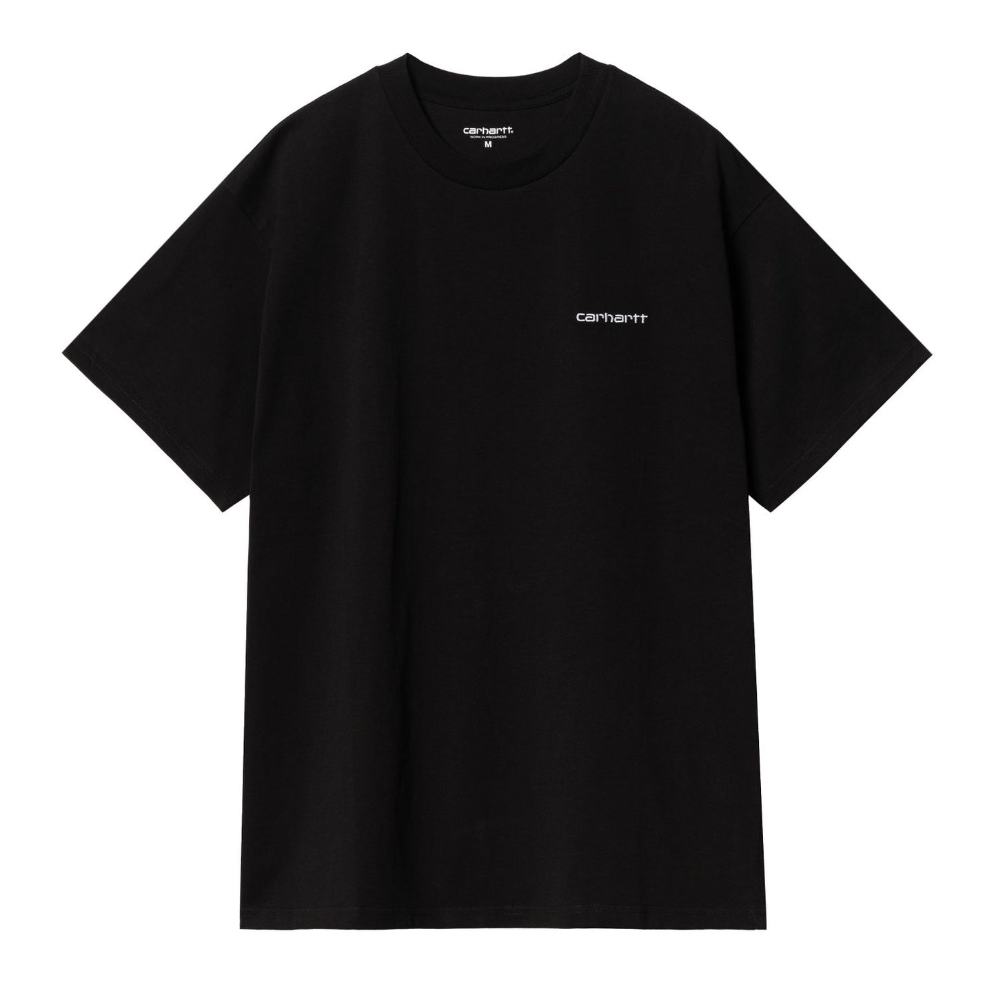 Carhartt WIP Script Embroidery T-Shirt Black White