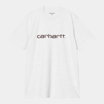 Carhartt WIP Script T-Shirt Ash Heather Rondo