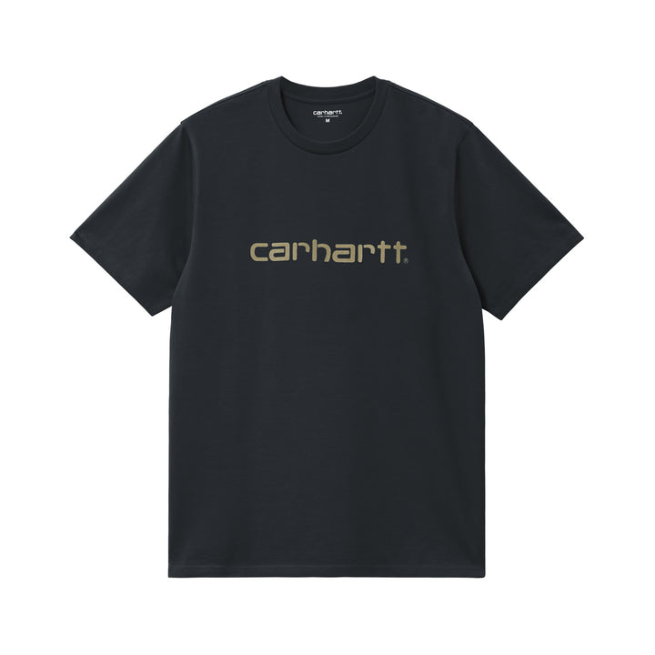 Carhartt WIP Script T-Shirt Deep Night Gentle Green
