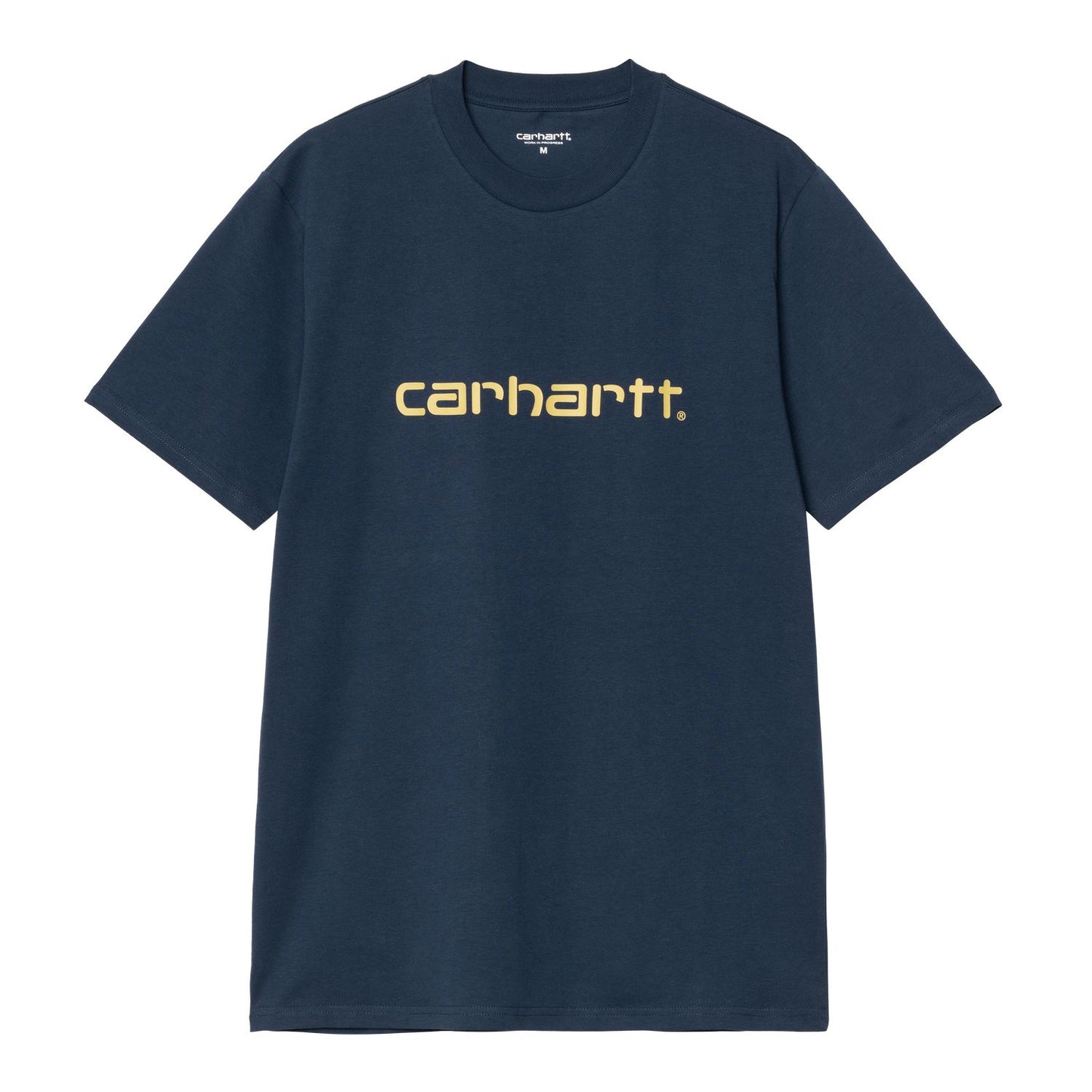 Carhartt WIP Script T-Shirt Ink Air Yellow