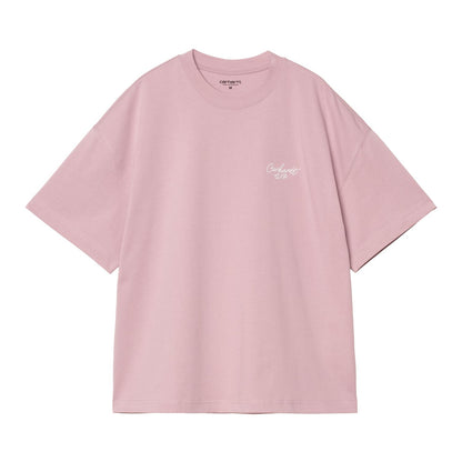 Carhartt WIP Signature Script T-Shirt Hortensia