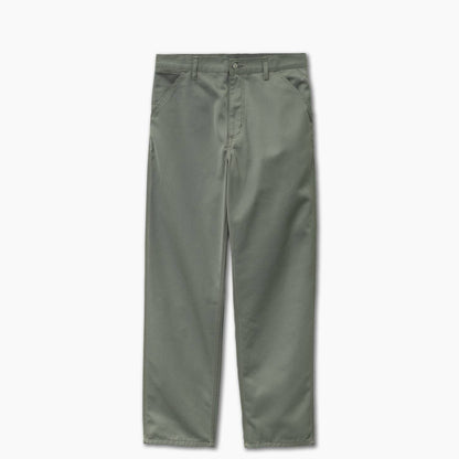 Carhartt WIP Simple Pant 'Denison' Smoke Green Rinsed